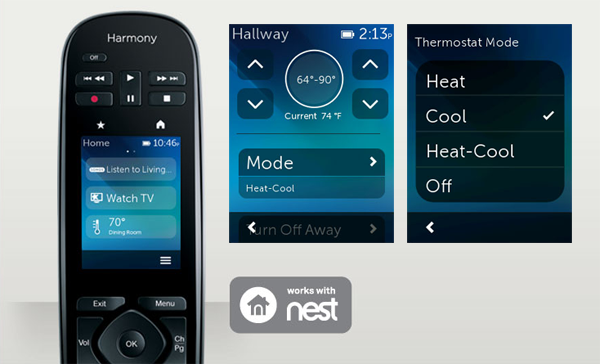 harmony works with nest