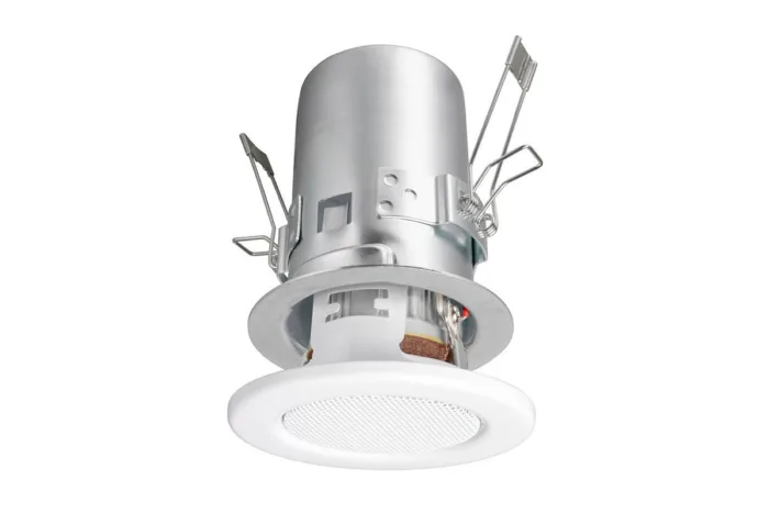 Kef Ci 50R : une mini enceinte encastrée en forme de spot