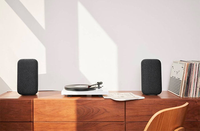 google home max vinyl stereo