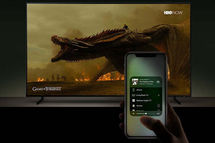 Apple AirPlay 2 arrive sur les téléviseurs LG, Samsung et Vizio