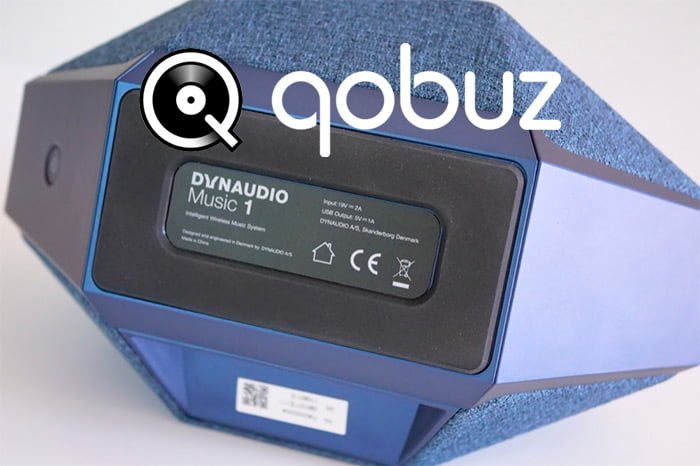 Les enceintes sans fil Dynaudio Music sont compatibles Qobuz
