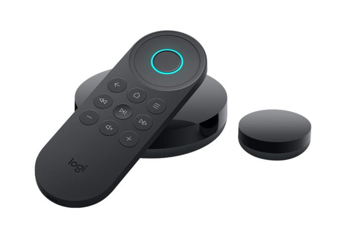 La Logitech Harmony Express, son hub et son répéteur infrarouge