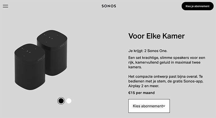 sonos flex abonnement