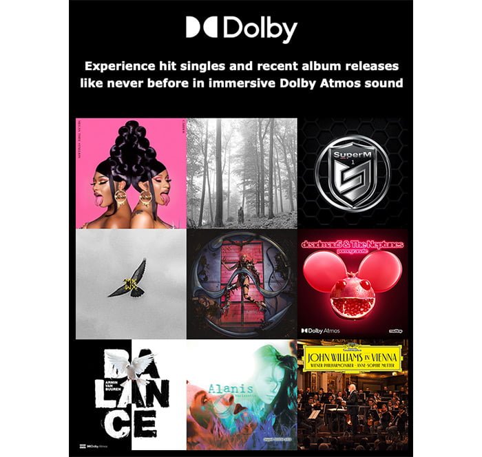 dolby atmos music
