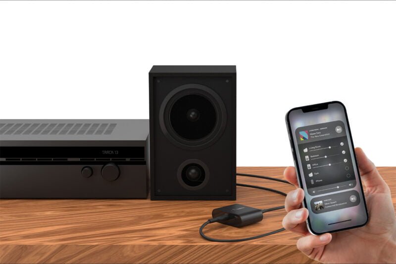 Belkin complète son enceinte connectée par un lecteur réseau AirPlay 2, le Soundform Connect