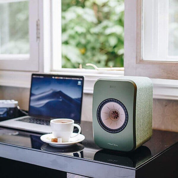 kef lsx enceinte verte