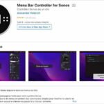 Menu Bar Controller for Sonos : pilotez simplement votre système Sonos depuis votre Mac