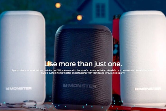 enceintes Monster DNA Share en Bluetooth