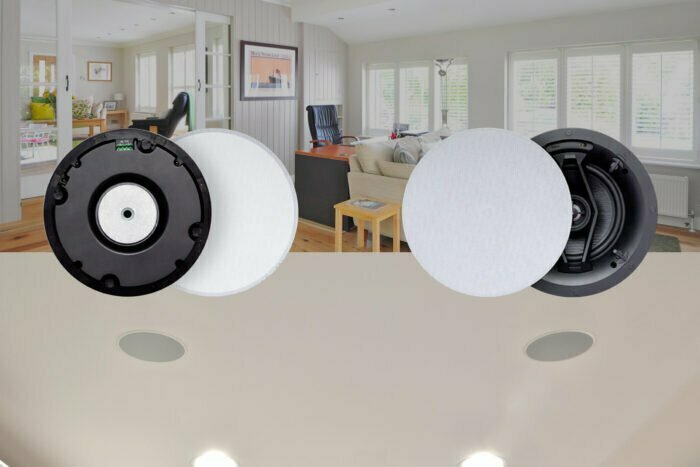Les enceintes encastrables amplifiées : une solution intégrée deux-en-un