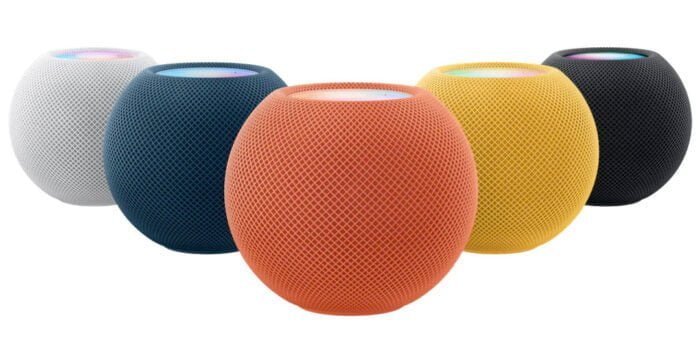 Enceinte connectée Apple HomePod mini en 5 couleurs