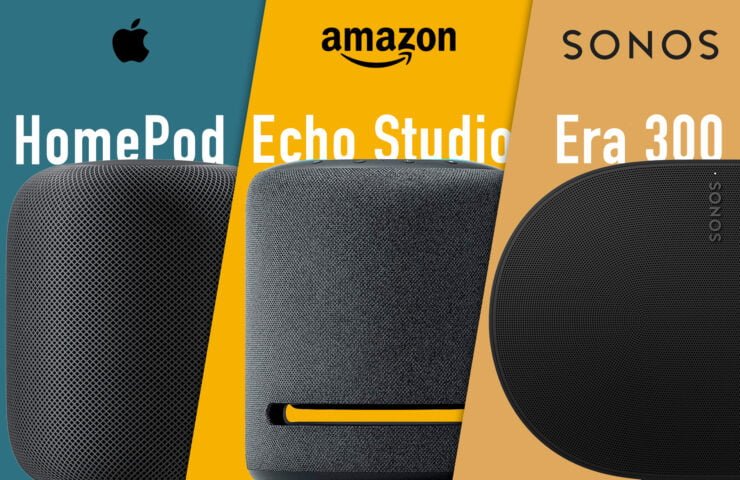 comparatif homepod echo studio era 300