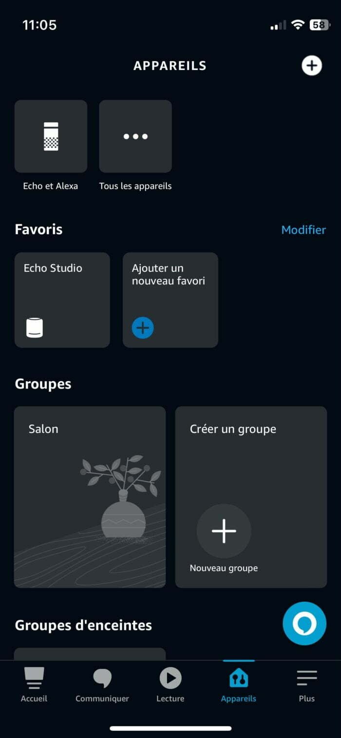 L'application Alexa permet maintenant de mettre en favoris les appareils  connectés les plus utilisés