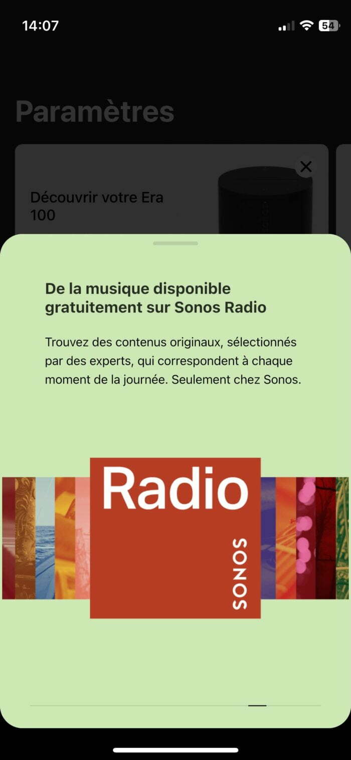 application sonos radio