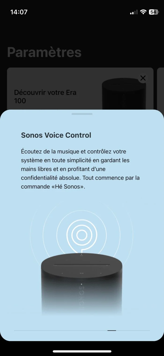 application sonos voice control