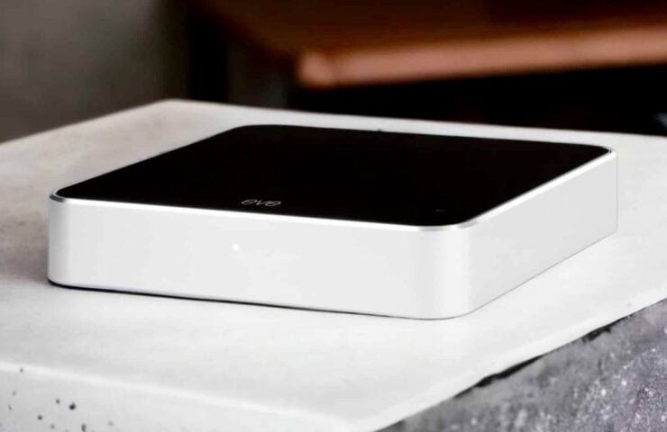 Eve Play : un lecteur réseau AirPlay 2 chez le spécialiste de la domotique HomeKit