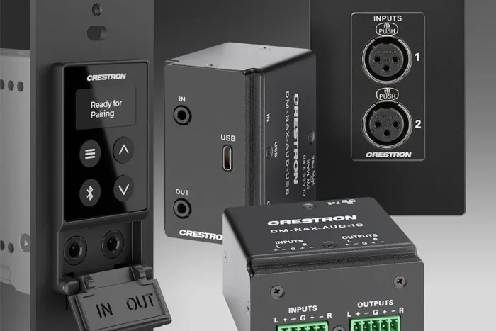 Les nouveautés pour le multiroom Crestron NAX présentées à l'ISE 2024