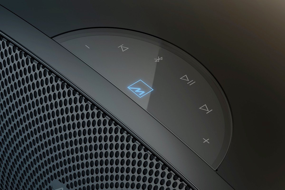 Les commandes tactiles sur la Meridian Ellipse meridian ellipse top