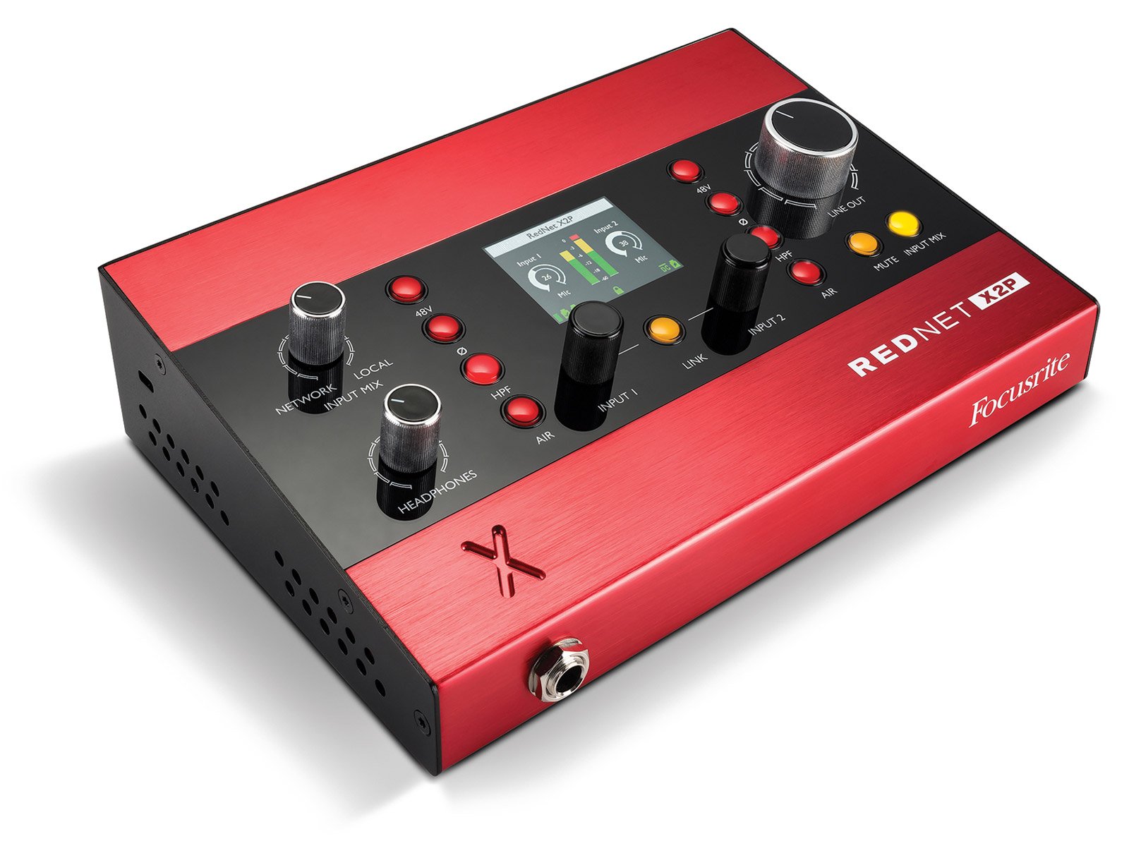 focusrite rednet X2P