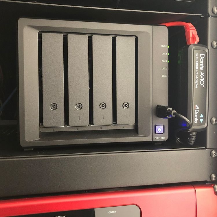 synology dante avio usb